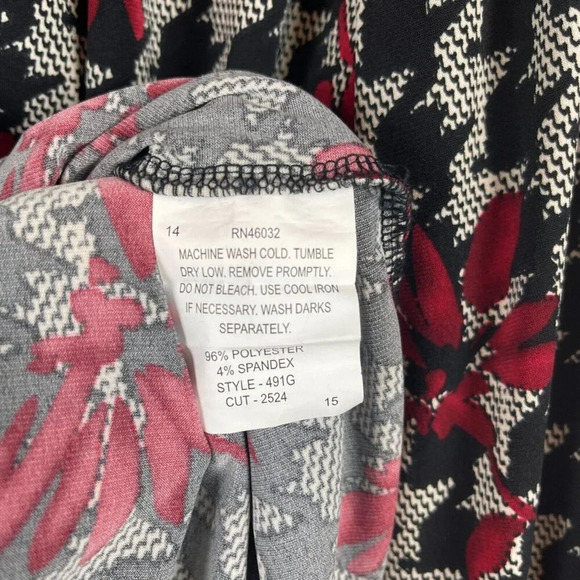 N Touch Women Long Sleeve V Neck Top Size L - Picture 4 of 7